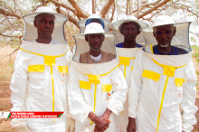VISITE DE SUIVI DE FORMATION EN APICULTURE