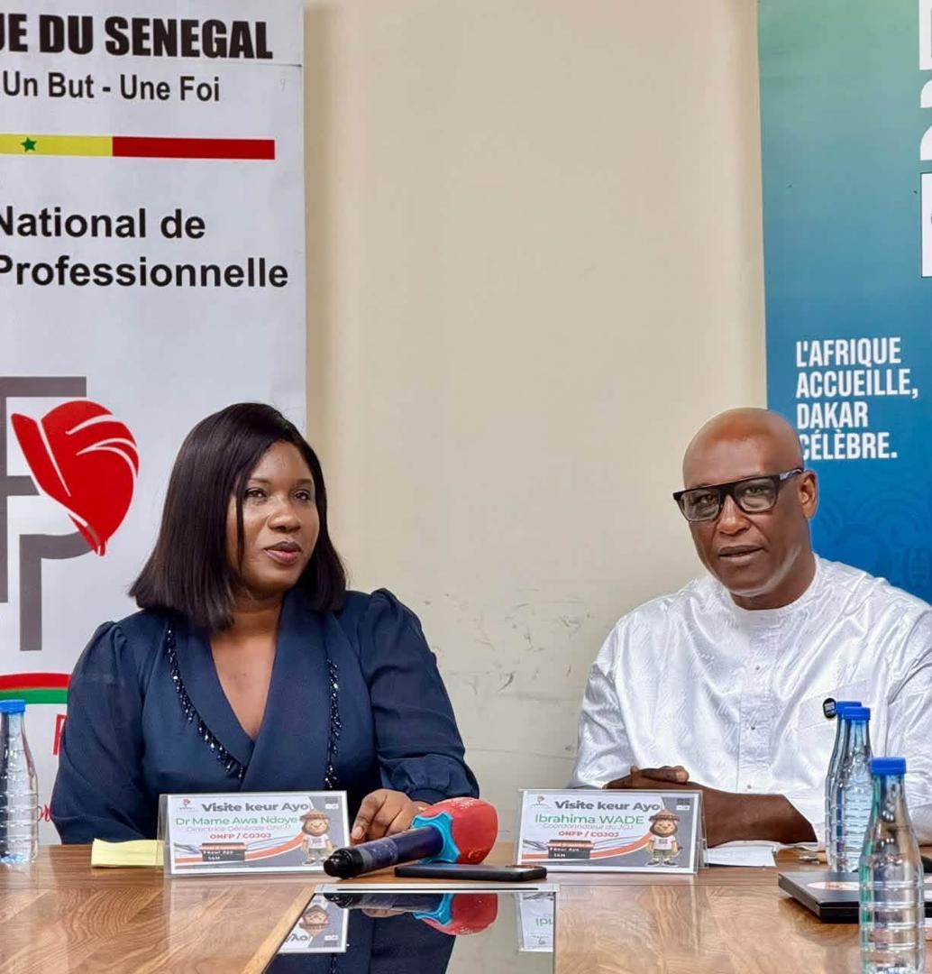 VISITE DE TRAVAIL DE LA DIRECTRICE GÉNÉRALE DE L’ONFP AU COJOJ